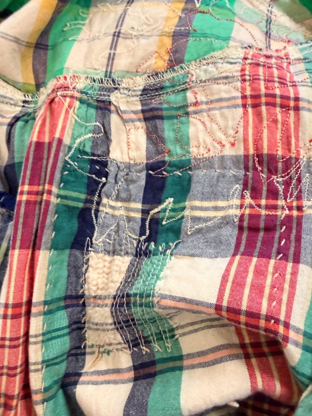 Magnolia Pearl Dear Liza Patchwork Blouse - Picture 3 of 7